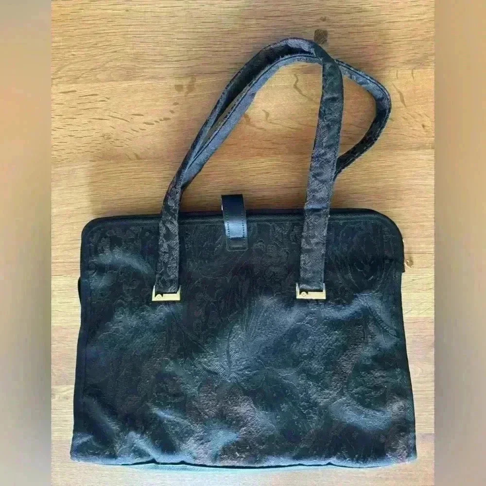 Vintage Samsonite Esteem 1992 Tapestry Floral Travel Bag Carry-On Weekender - Picture 4 of 10
